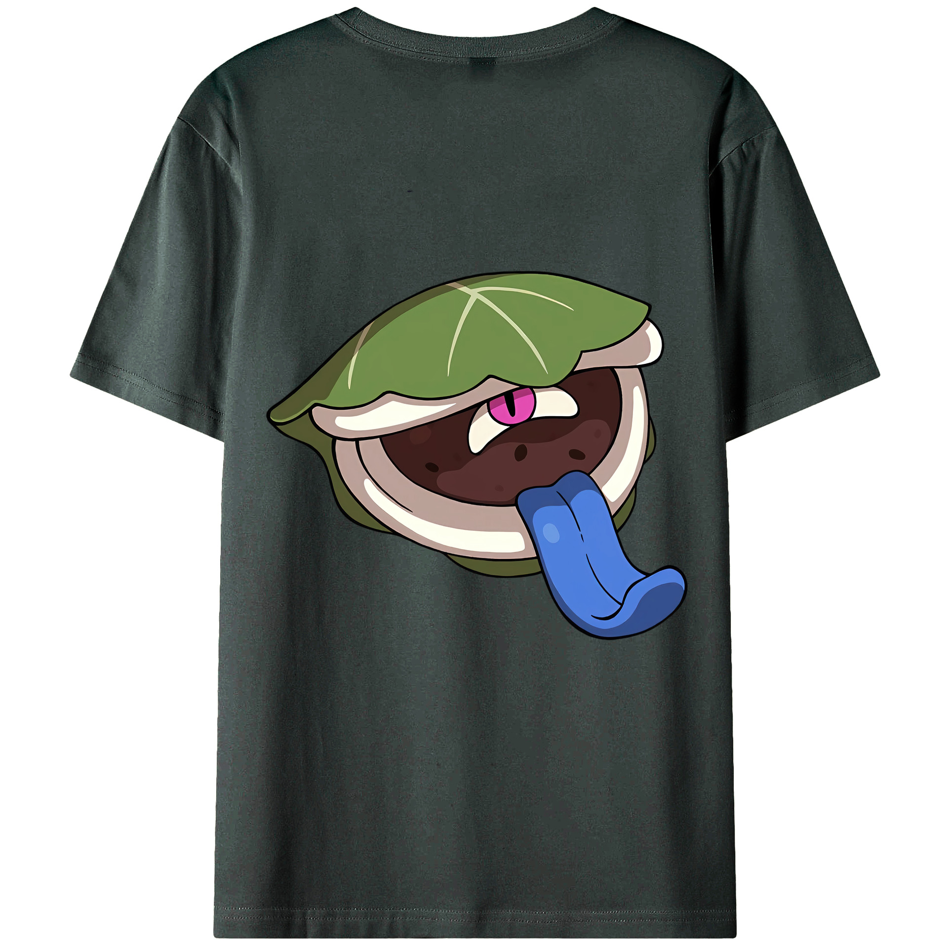（画像用） 妖怪ウォッチ Yo-kai Watch 綿100％ メンズ半袖Tシャツ（バックプリント） 通気性